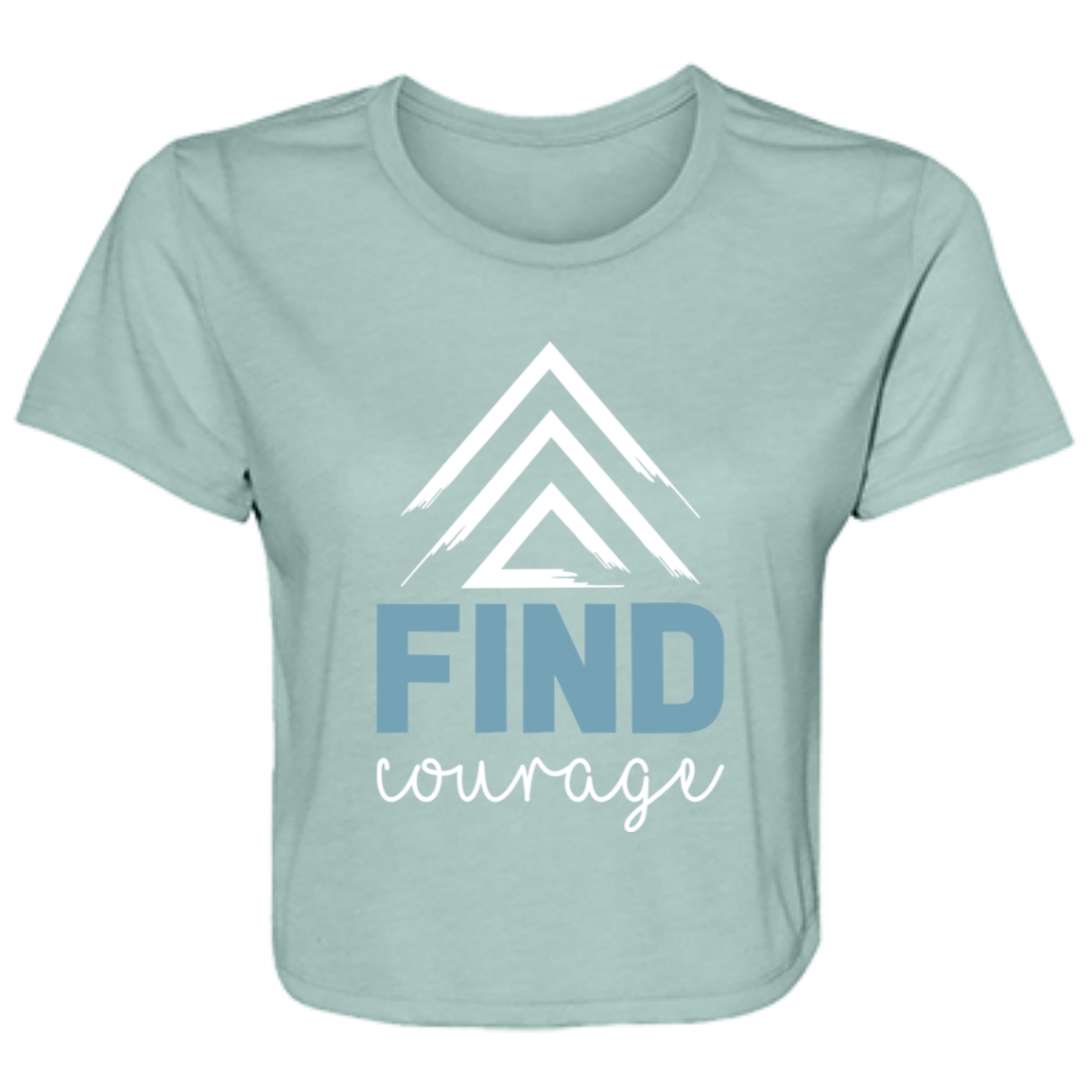 FIND Courage™ "Flow-With-It" Crop Tee