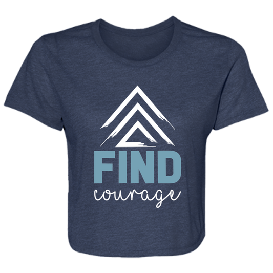 FIND Courage™ "Flow-With-It" Crop Tee