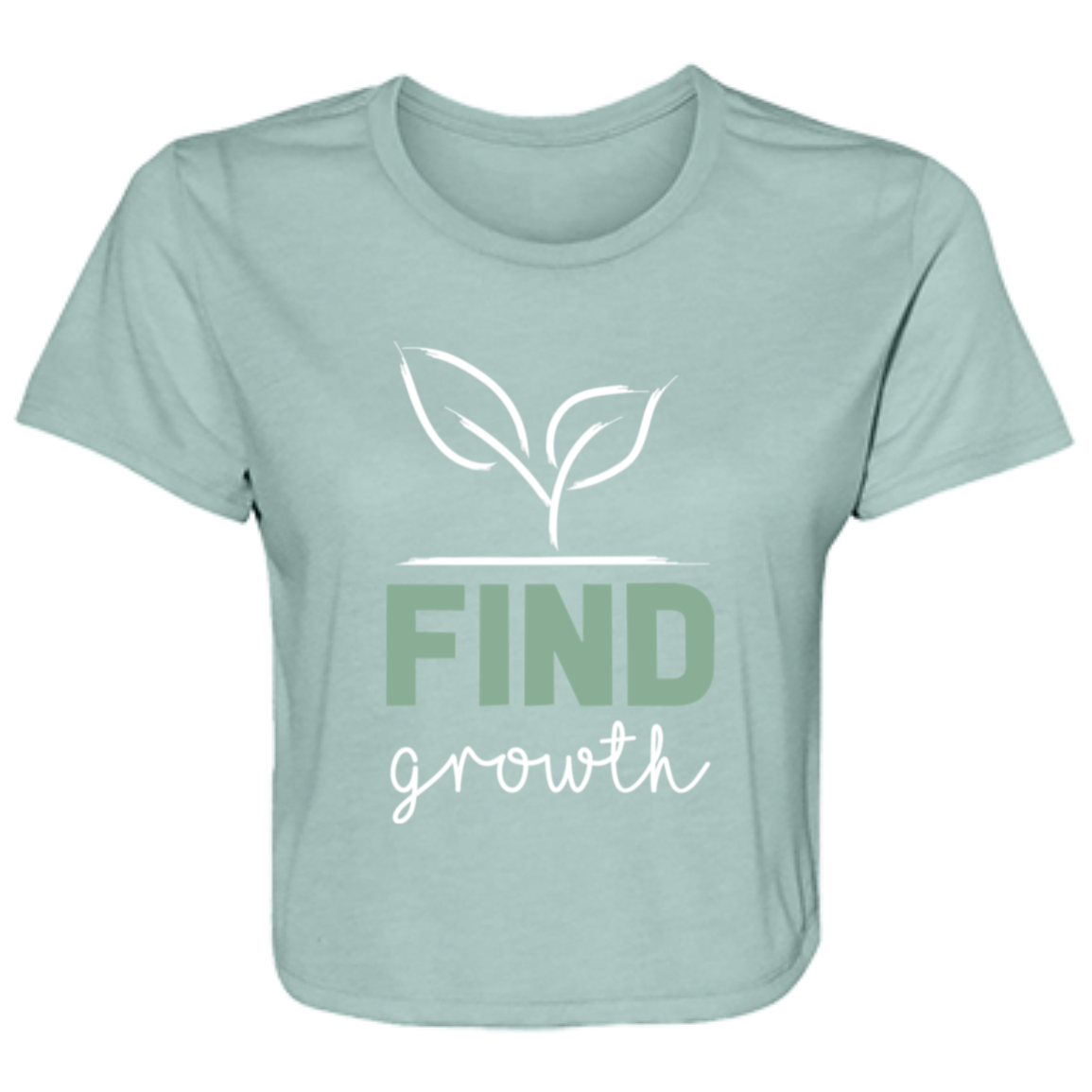 FIND Growth™ "Flow-With-It" Crop Tee