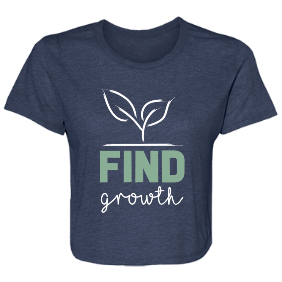 FIND Growth™ "Flow-With-It" Crop Tee