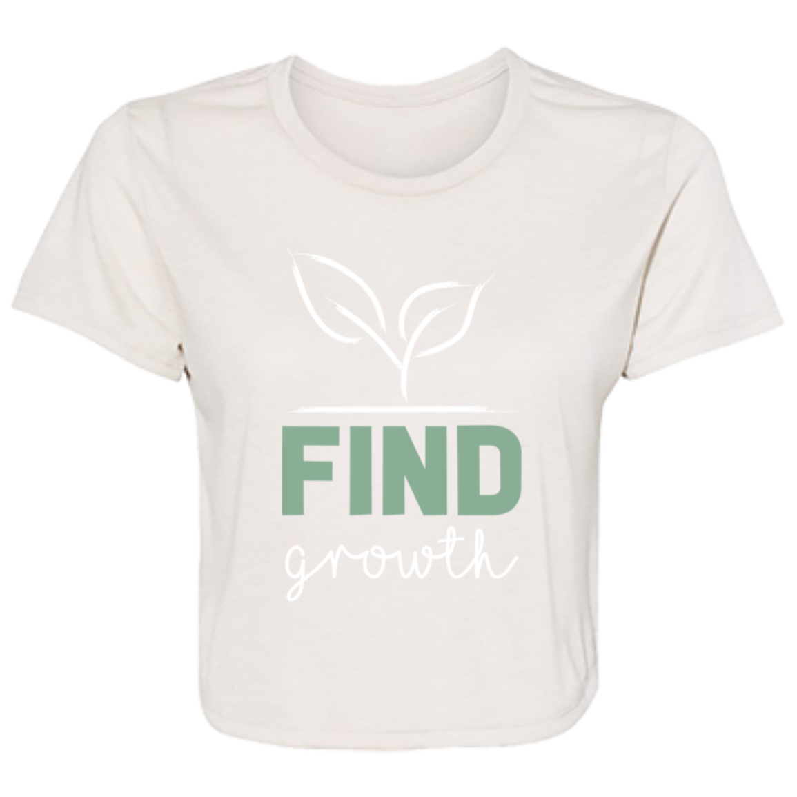 FIND Growth™ "Flow-With-It" Crop Tee