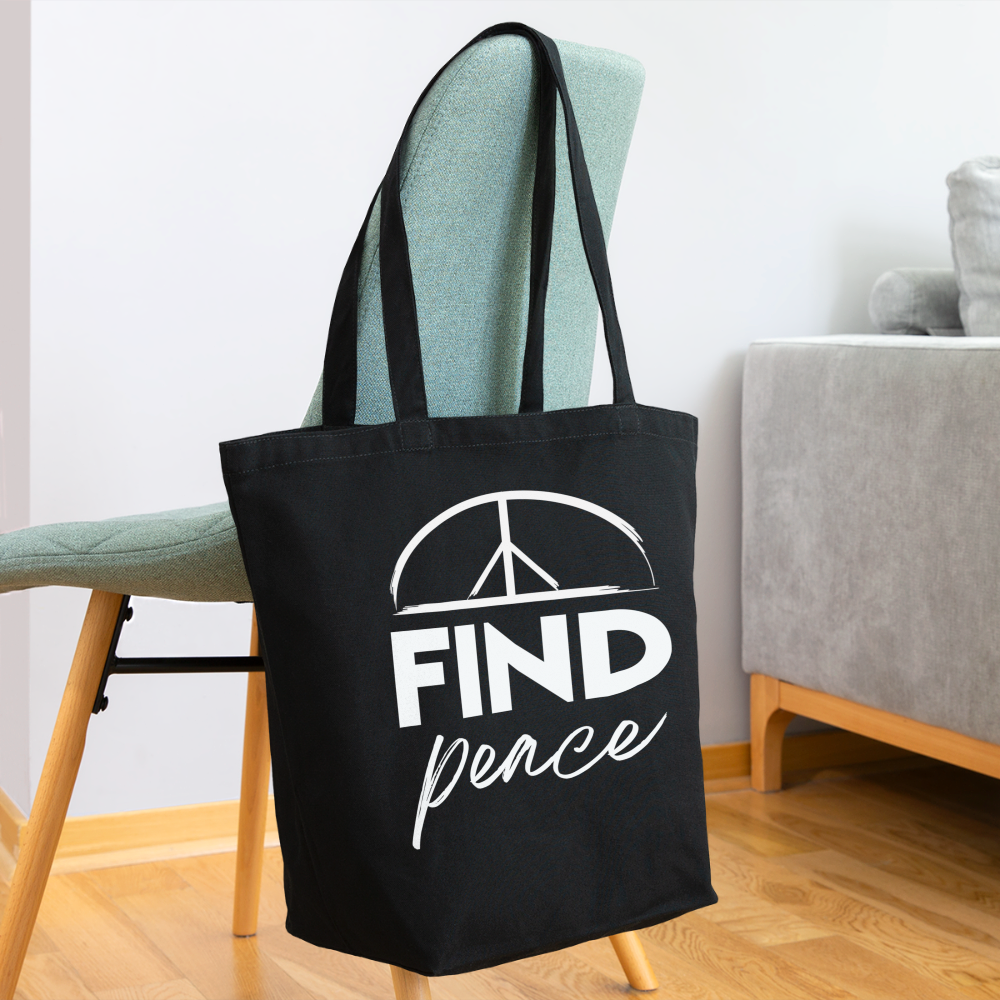 FIND Peace Tote It Up - black